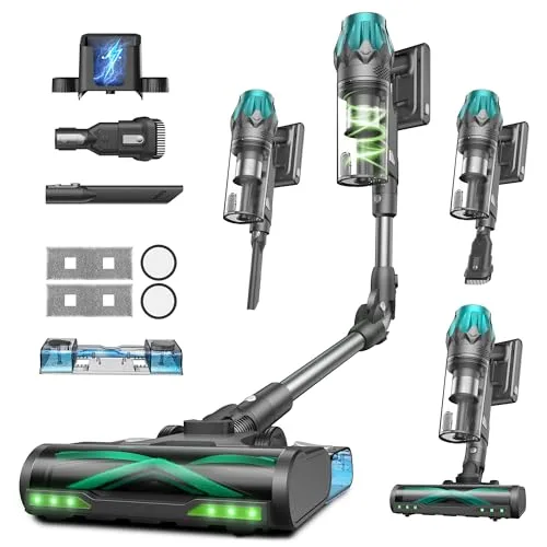 Vexilar V15Max Aspirateur Sans Fil avec Laveur